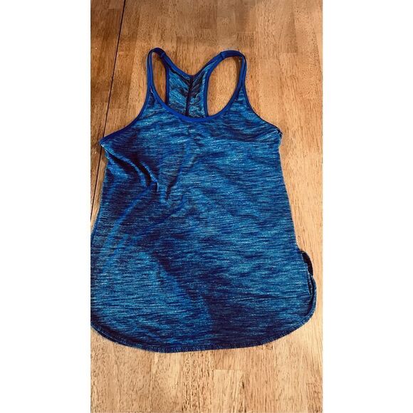 Lululemon What the Sport Singlet II Blue Tank Top SZ M - Picture 2 of 7